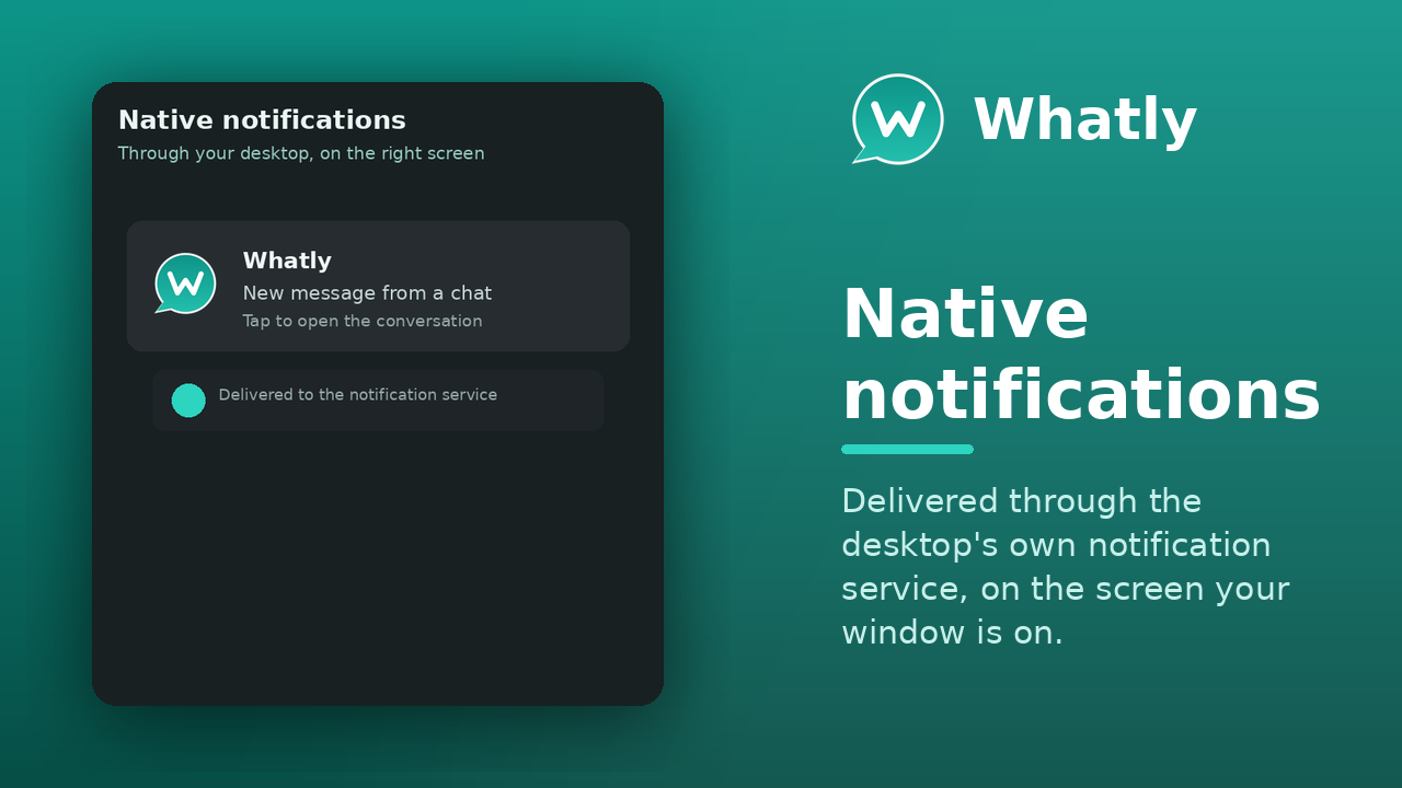 Native notifications